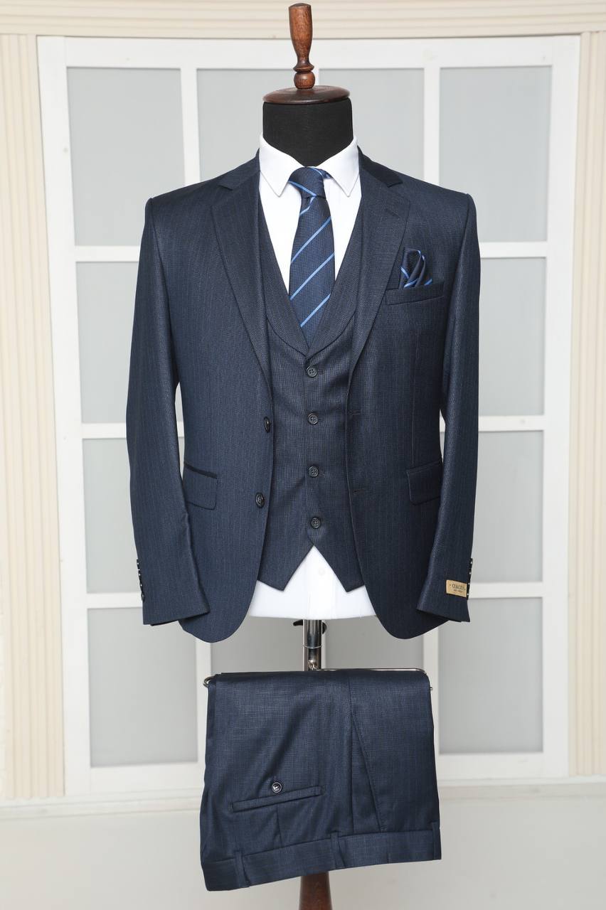 Blue Pinstripe Suit | Made To Measure Tailoring | Brent Wilson